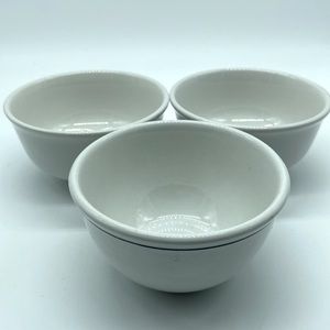 3 Small Steelite Hotel Commercial Restaurant Bowls